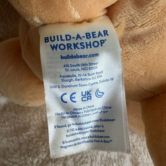 Build A Bear Workshop Pokémon Teddiursa Bear Plush Stuffed Animal Toy BAB - Picture 4 of 9